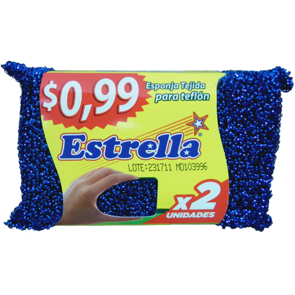 Esponja para teflón Estrella